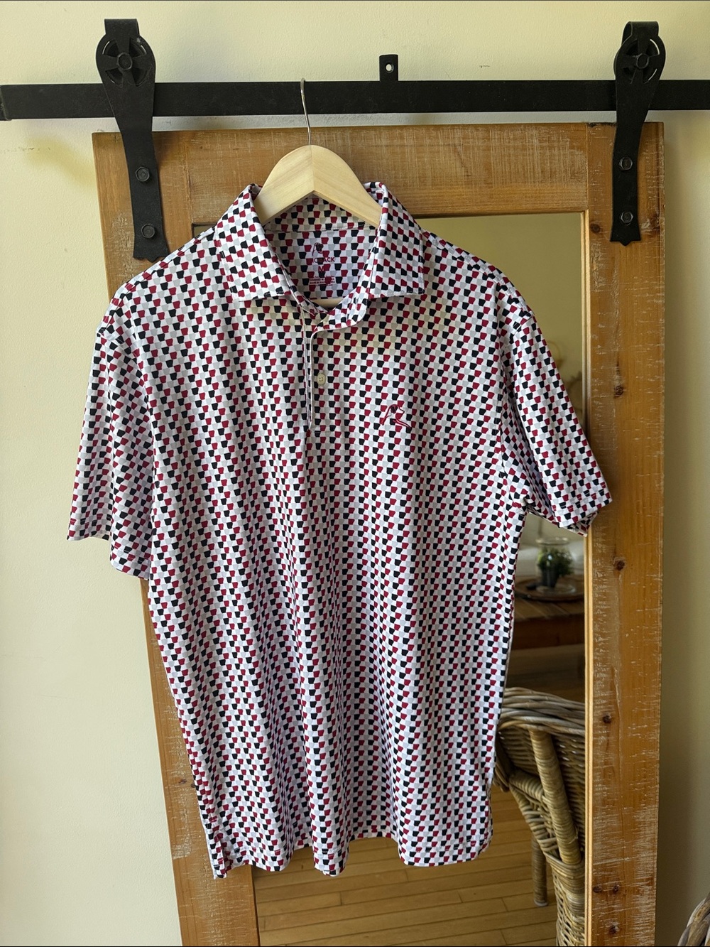 Rhoback performance Polo Shirt Size M
